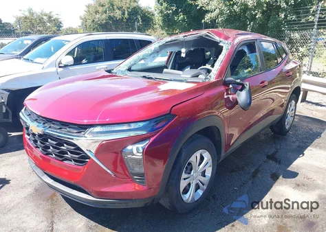 2025 Chevrolet Trax Fwd Ls from USA, damaged, VIN KL77LFEP3SC173444